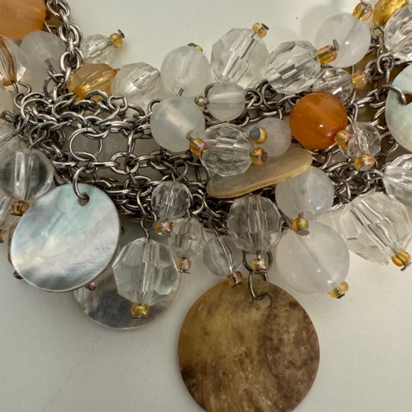 Embellished Bohemian Style Necklace - Picture 4 of 5